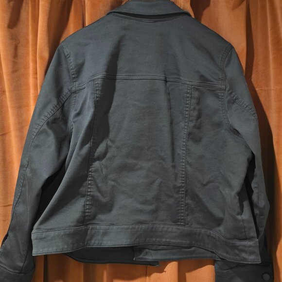 Lane Bryant Black Jean Jacket - Picture 2 of 4